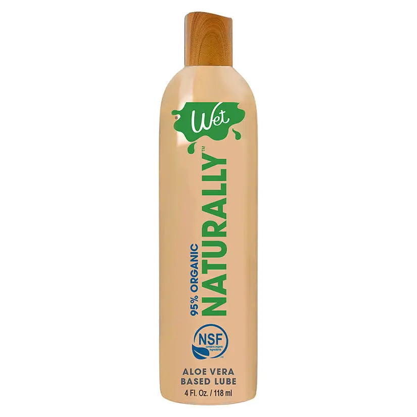 Wet 95% Organic Naturally Aloe Based Lubricant 4oz My Store