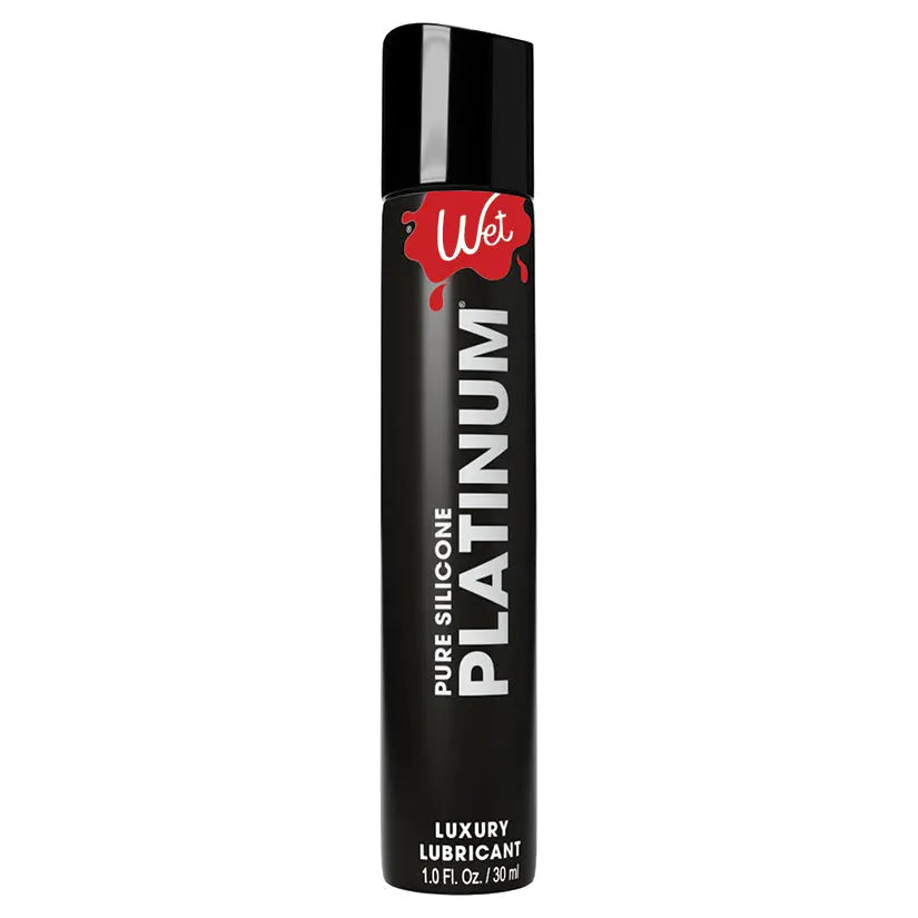 Wet Platinum Luxury Silicone Based Lubricant 1oz My Store