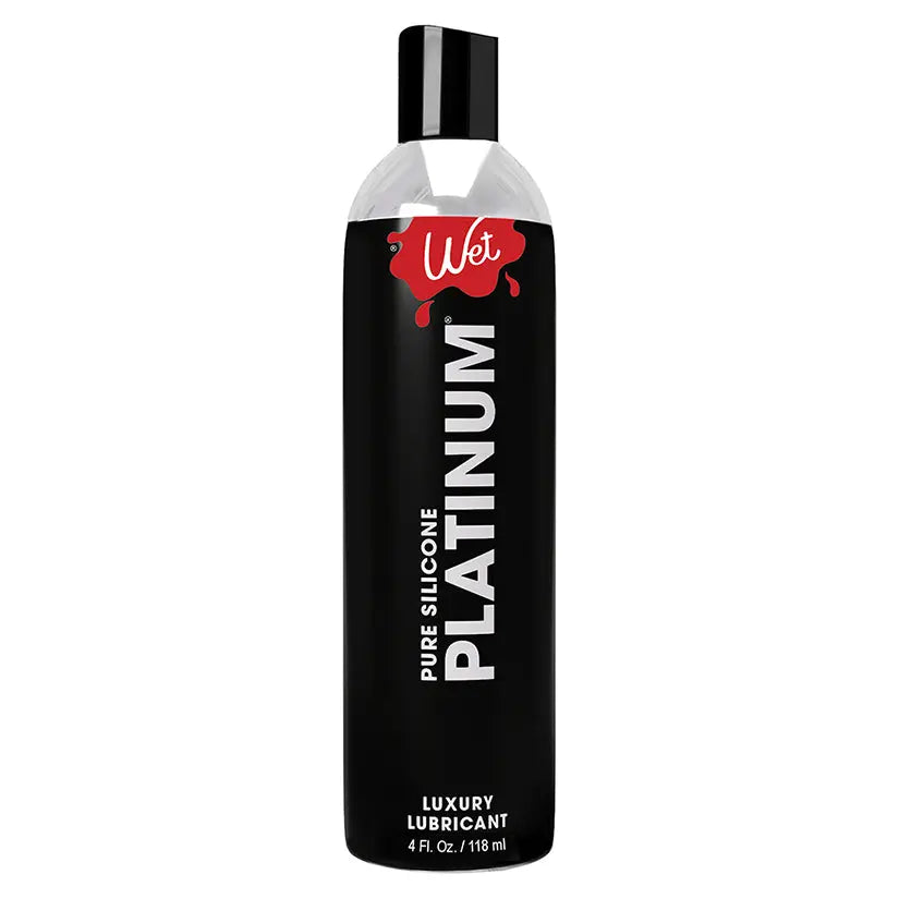Wet Platinum Luxury Silicone Based Lubricant 4oz My Store