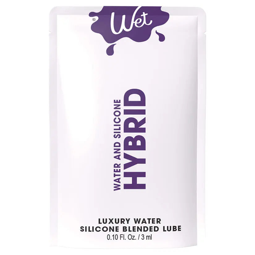Wet Hybrid Luxury Water / Silicone Blend Based Lubricant 0.1oz My Store