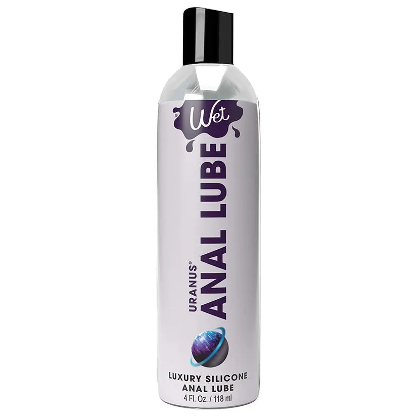 Wet Uranus Anal Lube Premium Silicone Based Lubricant 4oz My Store