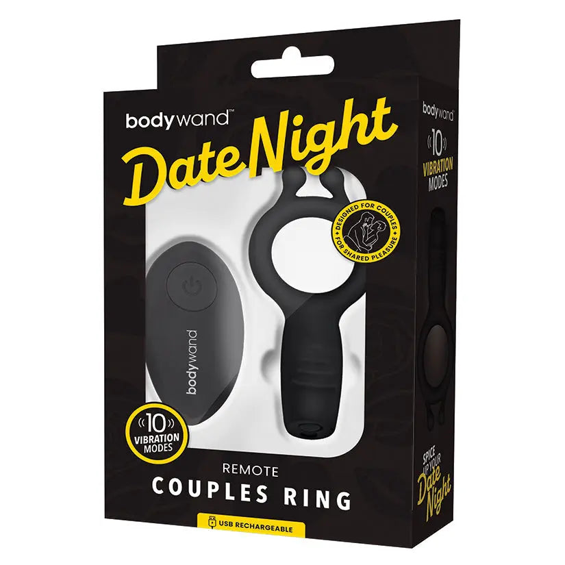 Bodywand Date Night Vibe Couples Ring With Remote My Store