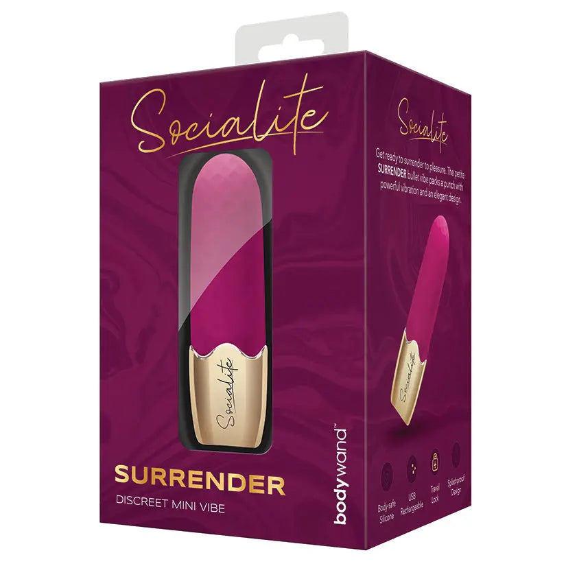 Bodywand Socialite Surrender Discreet Mini Vibe My Store
