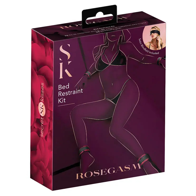 Secret Kisses Rosegasm Bed Restraint Kit My Store