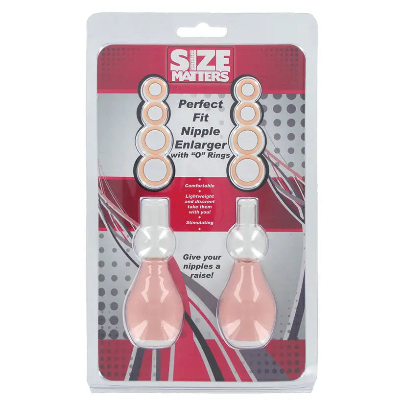 Size Matters Perfect Fit Nipple Enlarger Pumps With O Rings My Store