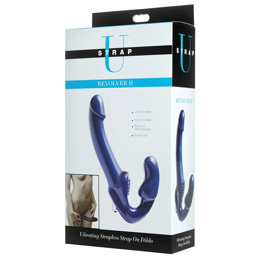 Strap U Revolver II Vibrating Strapless Strap On Dildo My Store