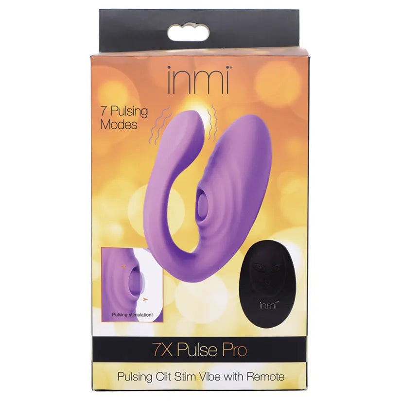 Inmi 7x Pulse Pro Pulsing Clit Stim Vibe with Remote My Store