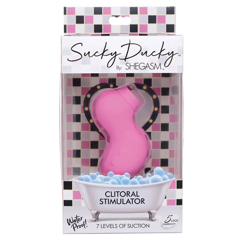 Shegasm Sucky Ducky 7x Clitoral Stimulator-Pink My Store