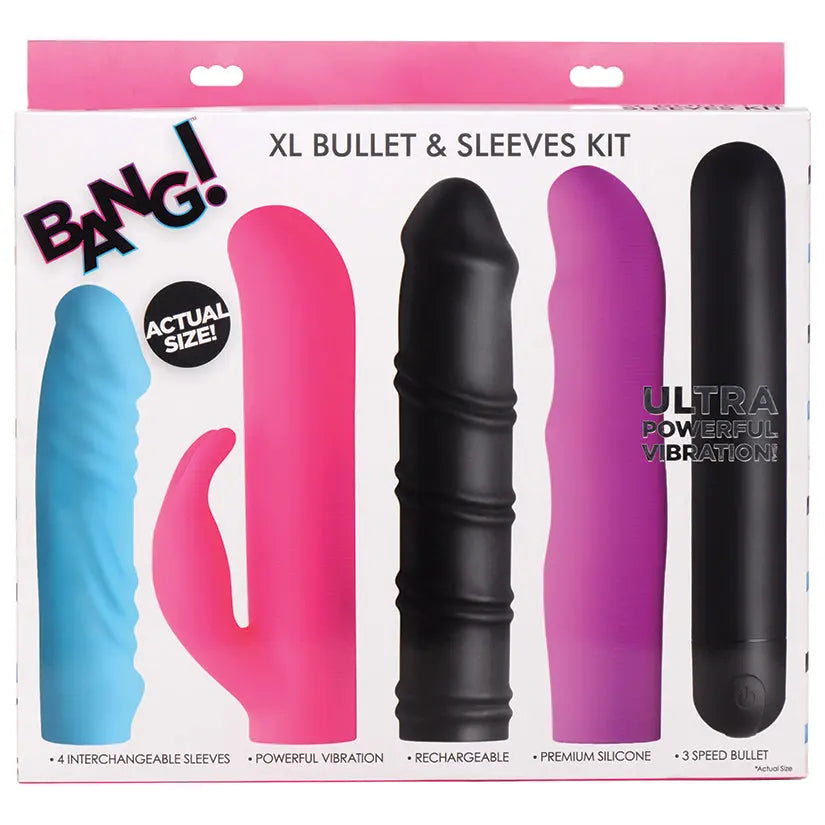 Bang! 4 in 1 XL 3-Speed Bullet & Sleeve Kit My Store