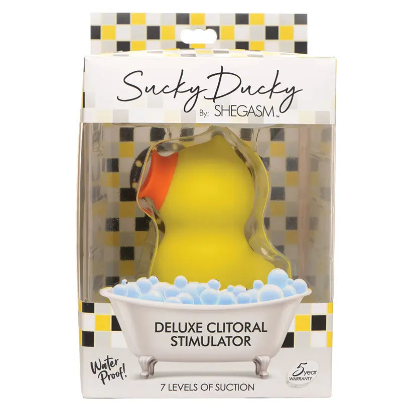 Shegasm Sucky Ducky Deluxe Clit Stimulator My Store