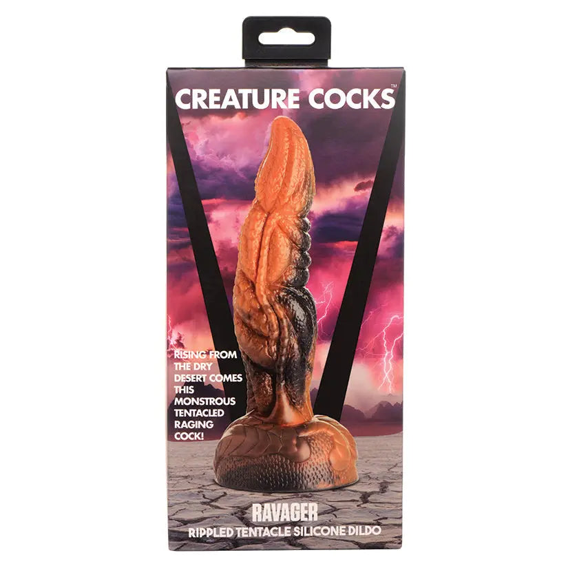 Creature Cocks Ravager Rippled Tentacle Silicone Dildo My Store