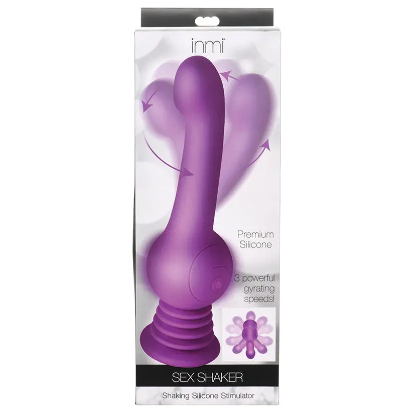 Inmi Sex Shaker Shaking Silicone Stimulator-Purple My Store