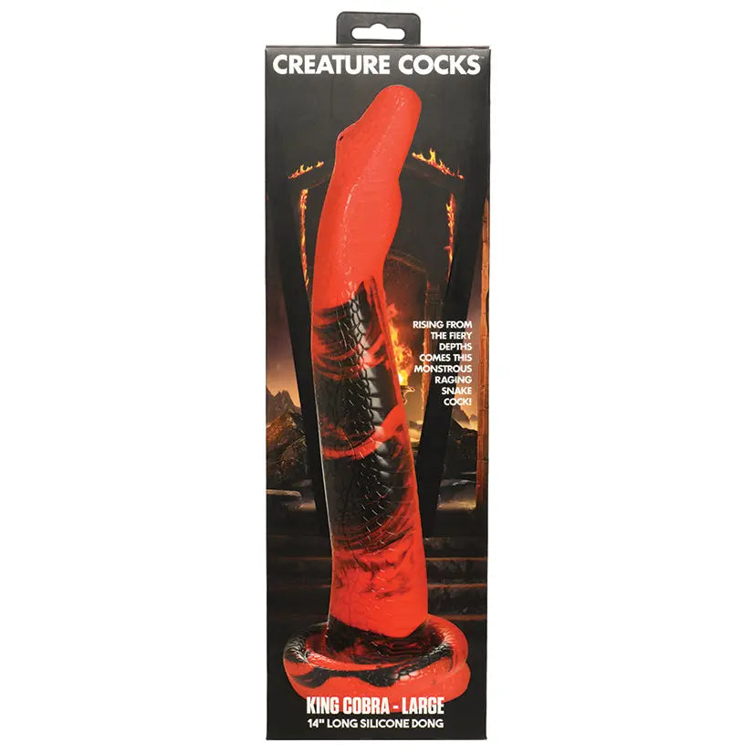 Creature Cocks King Cobra Long Silicone Dong 14 My Store
