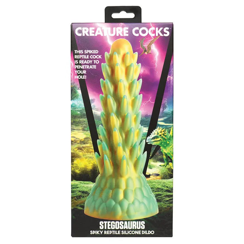 Creature Cocks Stegosaurus Spiky Reptile Silicone Dildo My Store