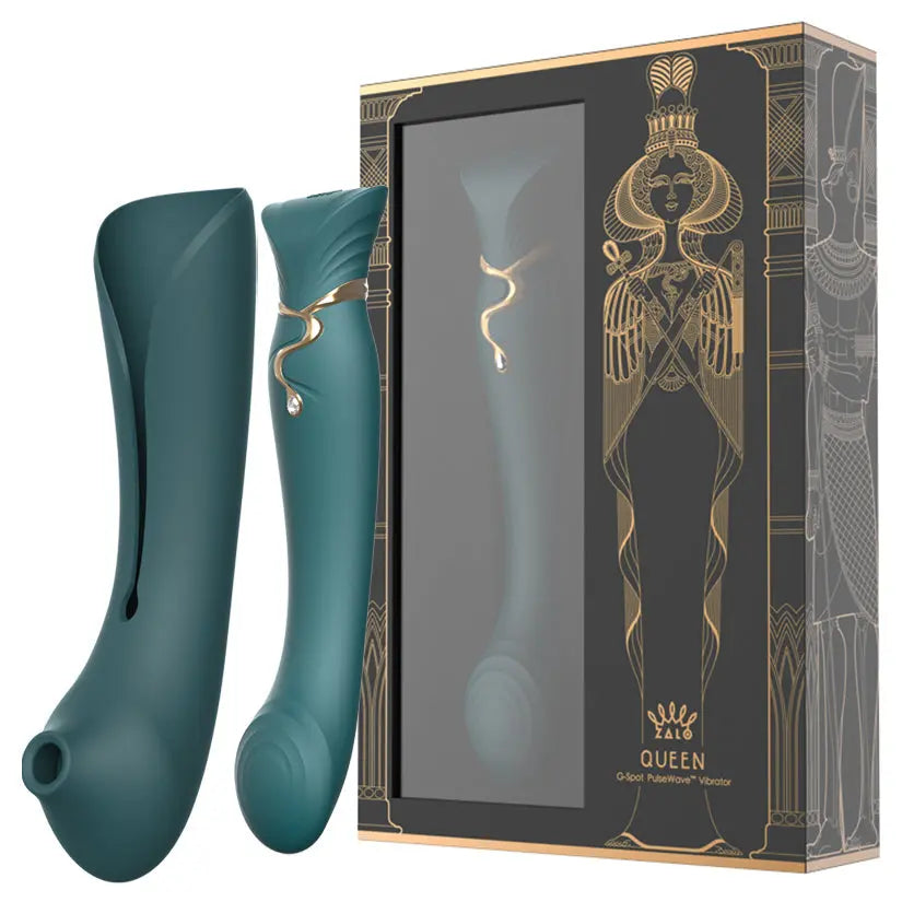 Zalo Queen Set G-spot Pulse Wave-Jewel Green My Store