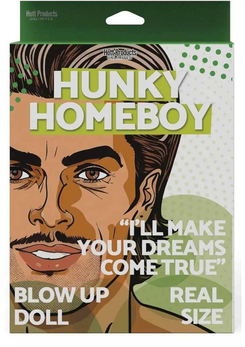 Hunky Homeboy Inflatable Doll Real Size Blow-Up Shop Erotic
