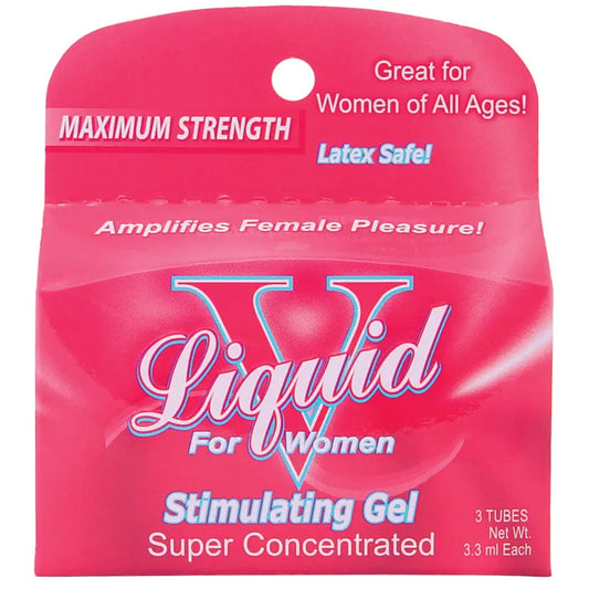 Liquid V For Women Stimulating Gel 3Pk My Store