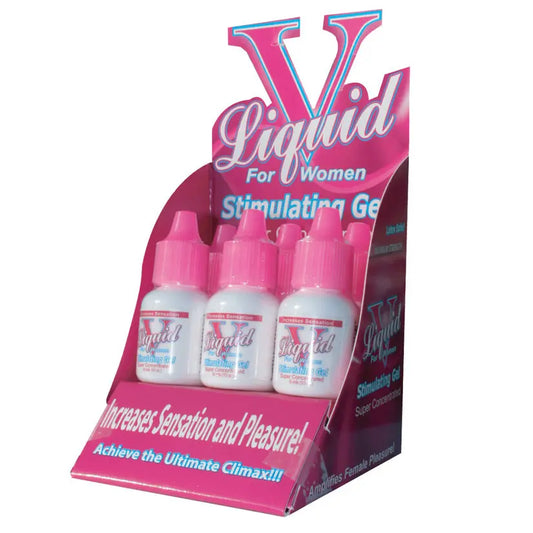 Liquid V For Women Stimulating Gel .33oz Display of 6 My Store