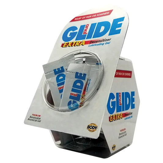 Anal Extra Glide Sample Packet Box of 50 My Store