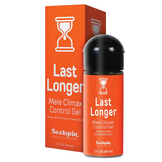 Sextopia Last Longer Male Climax Control Gel 2oz My Store