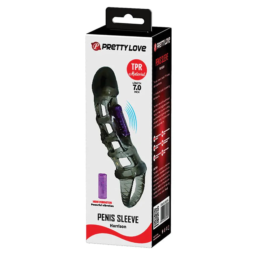 Pretty Love Harrison Penis Sleeve-Black My Store