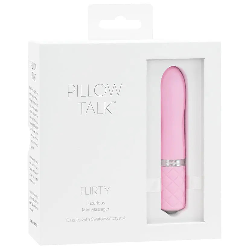 Pillow Talk Flirty Mini Massager-Pink 4.25 My Store