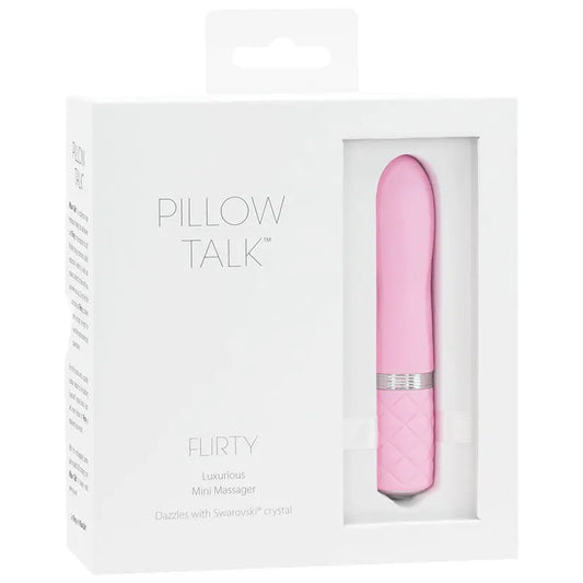 Pillow Talk Flirty Mini Massager-Pink 4.25 My Store