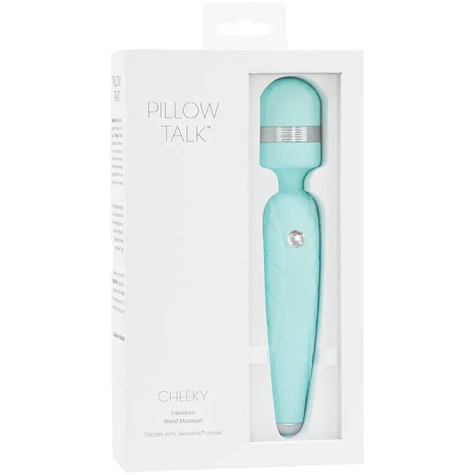 Pillow Talk Cheeky Wand Massager-Teal My Store
