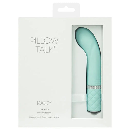 Pillow Talk Racy Mini Massager-Teal 5 My Store