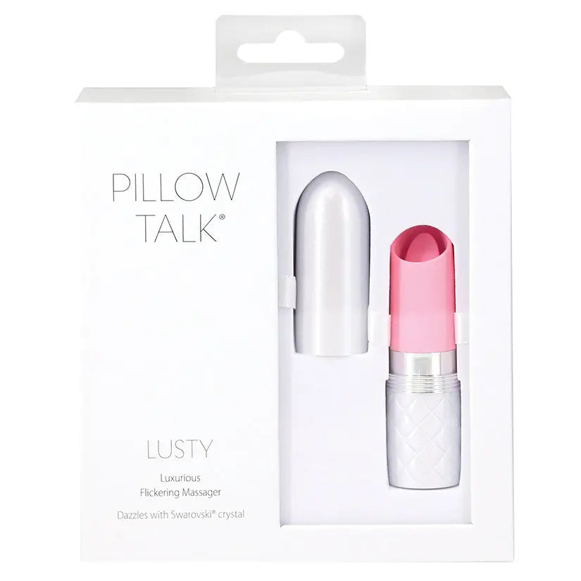 Pillow Talk Lusty Flickering Massager-Pink My Store