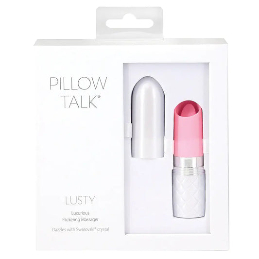 Pillow Talk Lusty Flickering Massager-Pink My Store