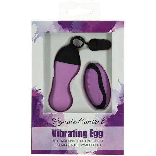 Remote Control Vibrating Egg-Purple My Store