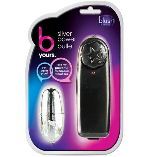 B Yours Silver Power Bullet-Black My Store