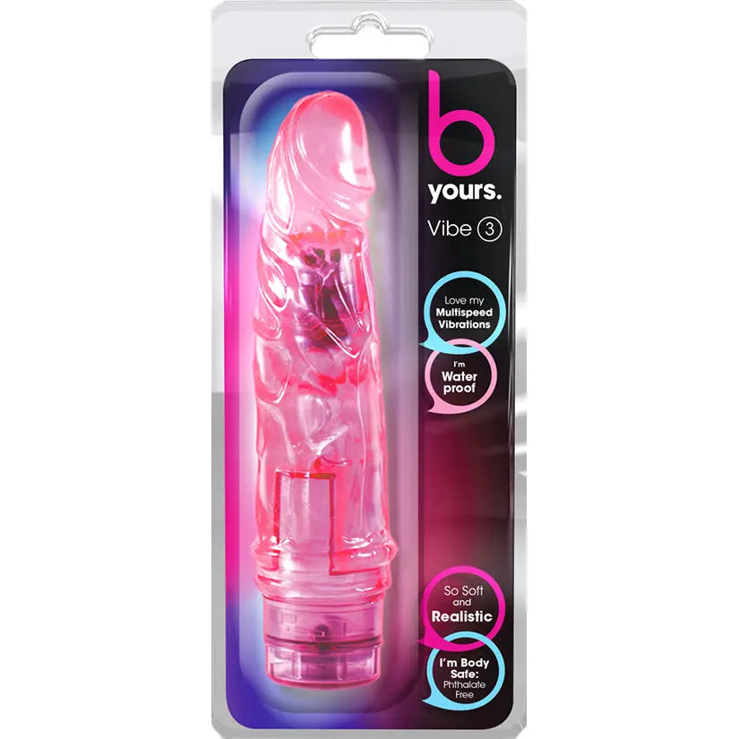 B Yours Vibe 3-Pink 7.25 My Store