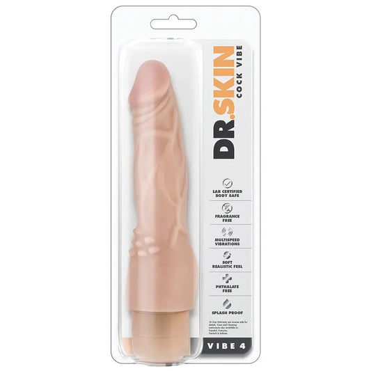 Dr. Skin Cock Vibe 4-Vanilla 8 My Store