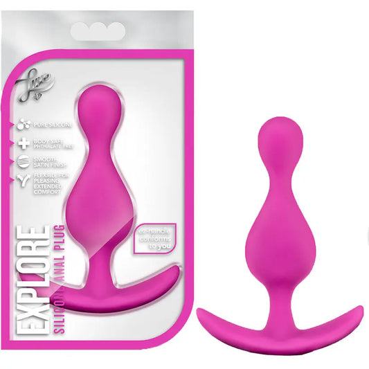 Luxe Explore Anal Plug-Pink My Store