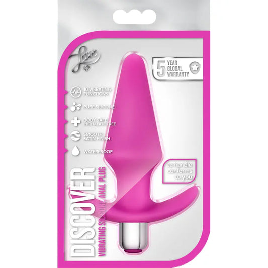 Luxe Discover Anal Plug-Pink My Store