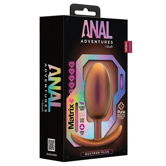 Anal Adventures Matrix Neutron Plug-Copper My Store
