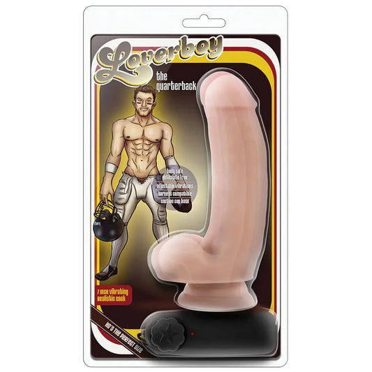 Loverboy The Quarterback Vibrating Cock-Vanilla 7" My Store