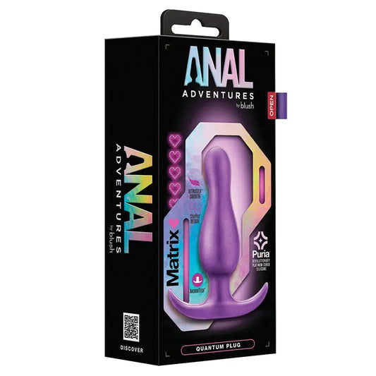 Anal Adventures Matrix Quantum Plug-Purple My Store