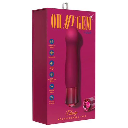 Oh My Gem Classy-Garnet My Store