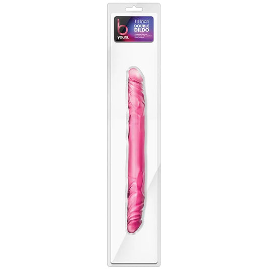 B Yours. Double Dildo-Pink 14 My Store