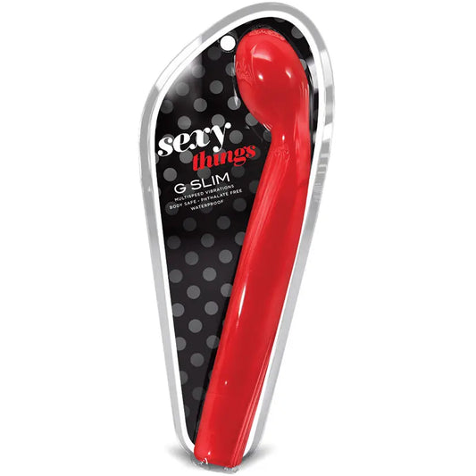 Sexy Things Slim G Vibe-Red 8.5 My Store
