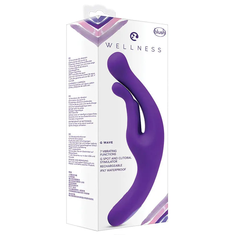 Wellness G Wave Vibrator-Purple My Store