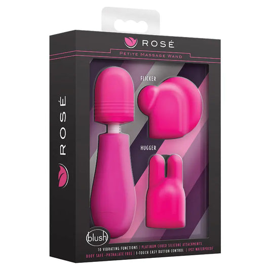 Rose Petite Massage Wand-Pink My Store