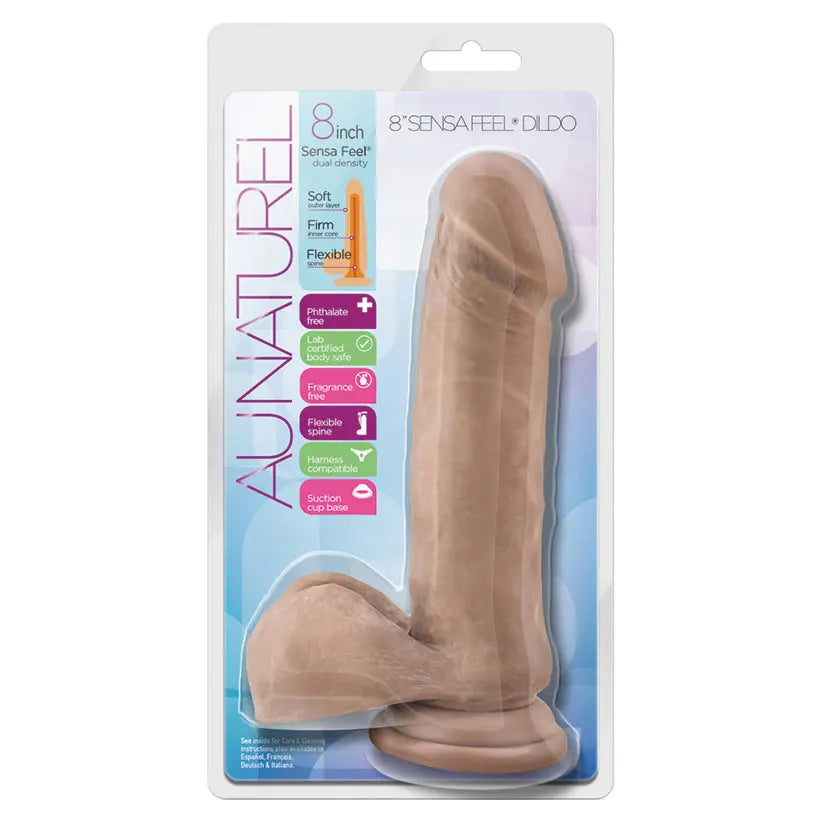 Au Naturel Sensa Feel Dildo-Latin 8 My Store