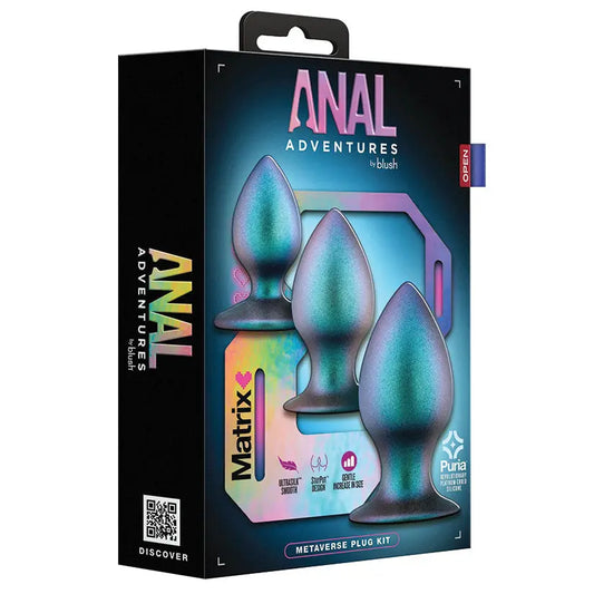 Anal Adventures Matrix Metaverse Plug Kit-Spruce My Store