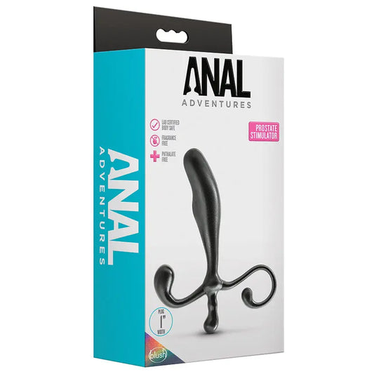 Anal Adventures Prostate Stimulator Black My Store