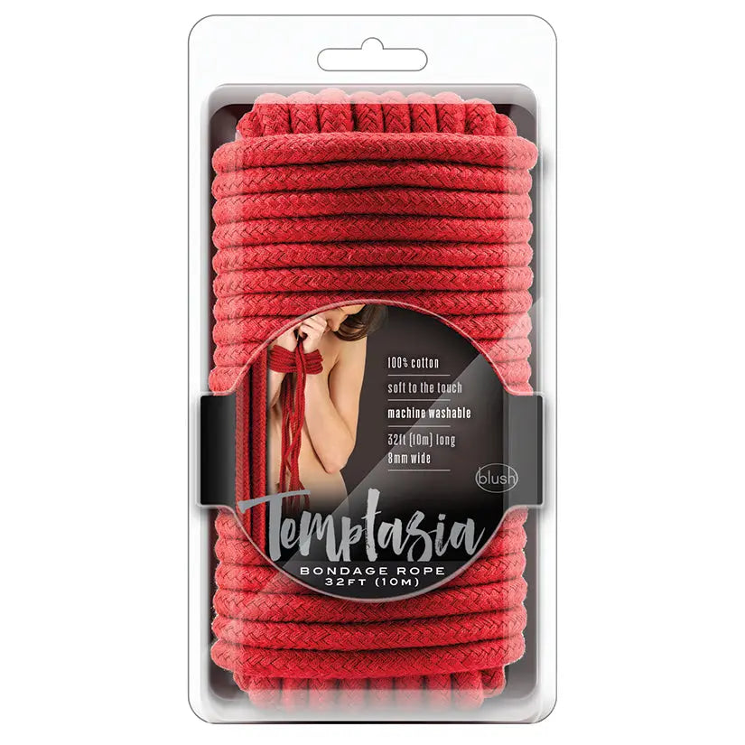 Temptasia Bondage Rope-Red 32ft My Store