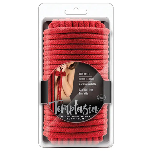 Temptasia Bondage Rope-Red 32ft My Store